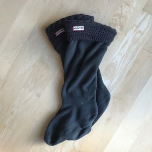 Tall hunter boot fleece sock inserts